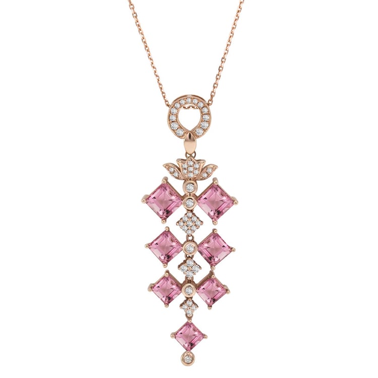 Turmalínový náhrdelník