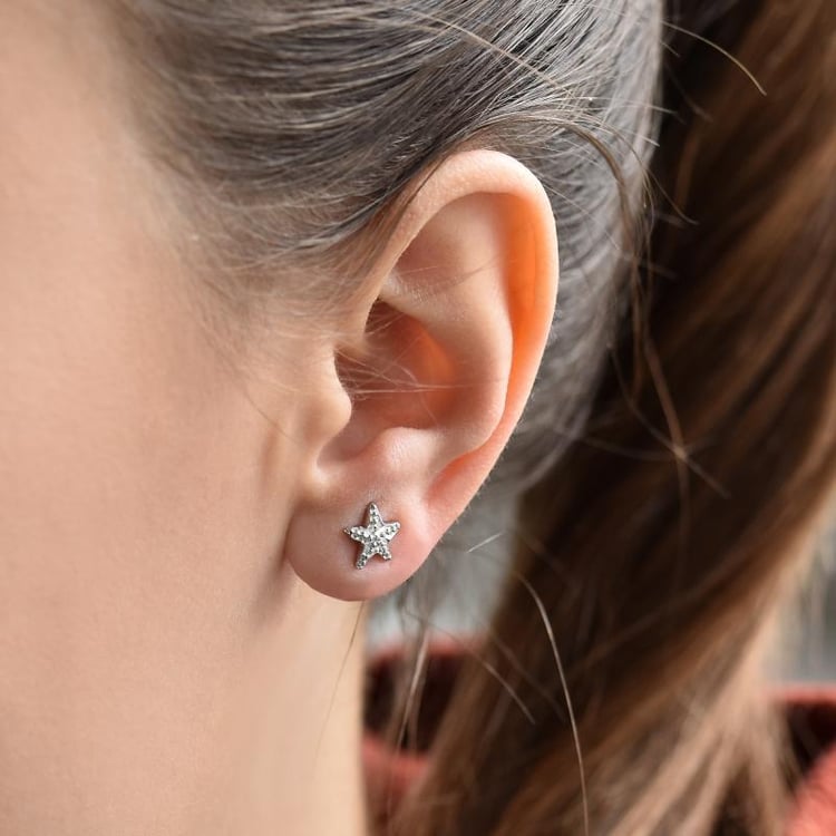 Stříbrné náušnice 42271