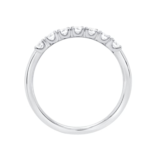 Zlatý romantický eternity prsten s lab-grown diamanty Rexanne