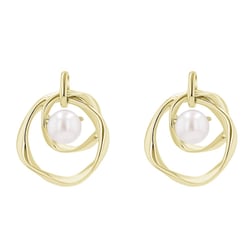 Perlové náušnice ze stříbra Thalia