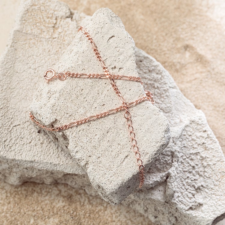 Figaro řetízek 45 cm ze stříbra 124419