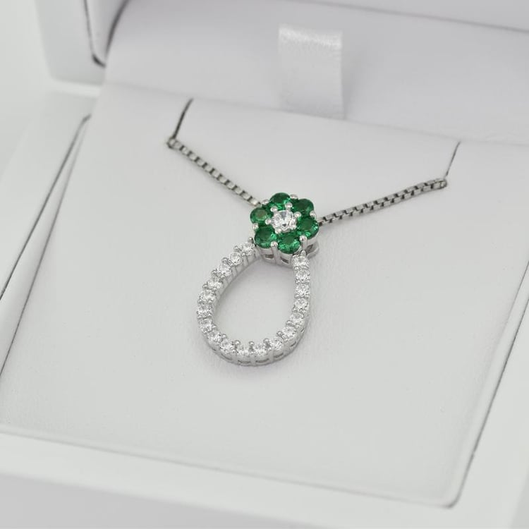 Náhrdleník se zirkony 22600