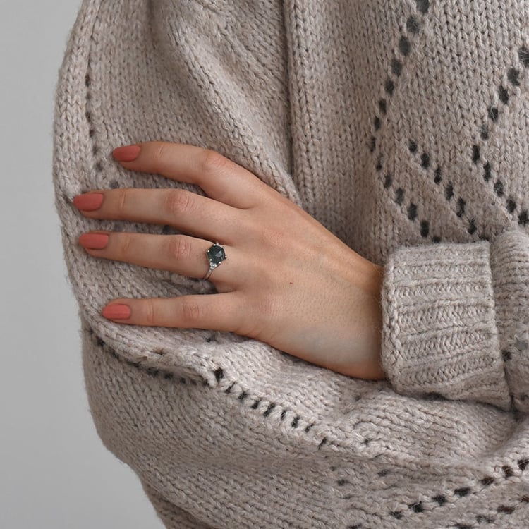 Zatý prsten s achátem 71501