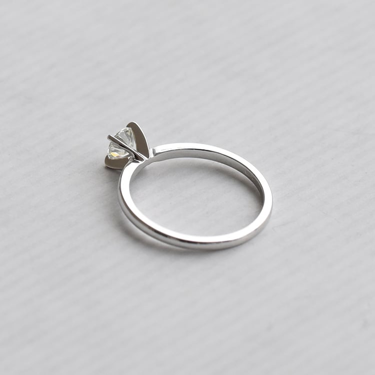 Moissanitový zásnubní prsten 72280