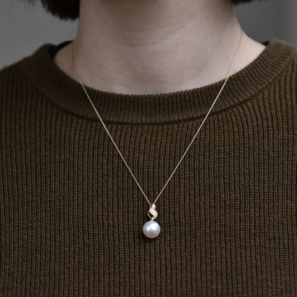 Perlový přívěsek s diamanty Golya