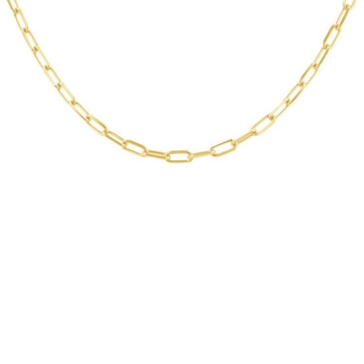 Masivní ankr řetízek 50 cm z 14k zlata