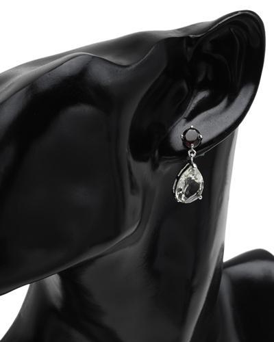 Ametystové stříbrné náušnice 1596