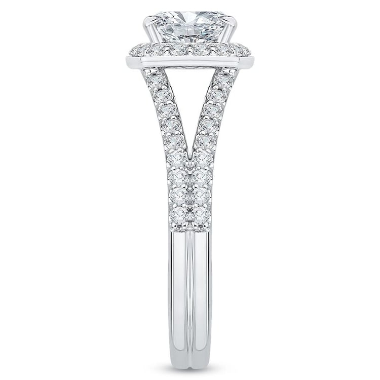 Diamantový zásnubní prsten ze zlata 46295