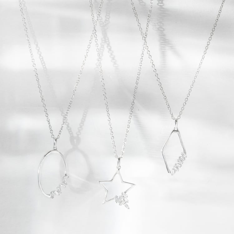 Zlatý přívěsek s lab-grown diamantem 164864