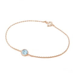 Zlatý náramek s akvamarínem Arleth