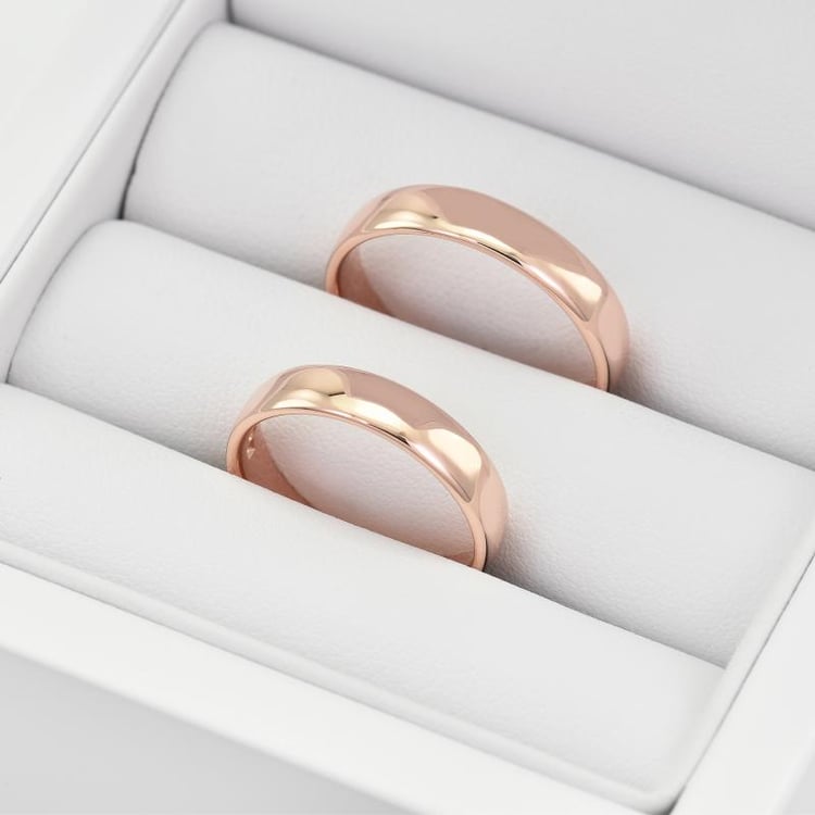 Zlaté snubní prsteny 25820