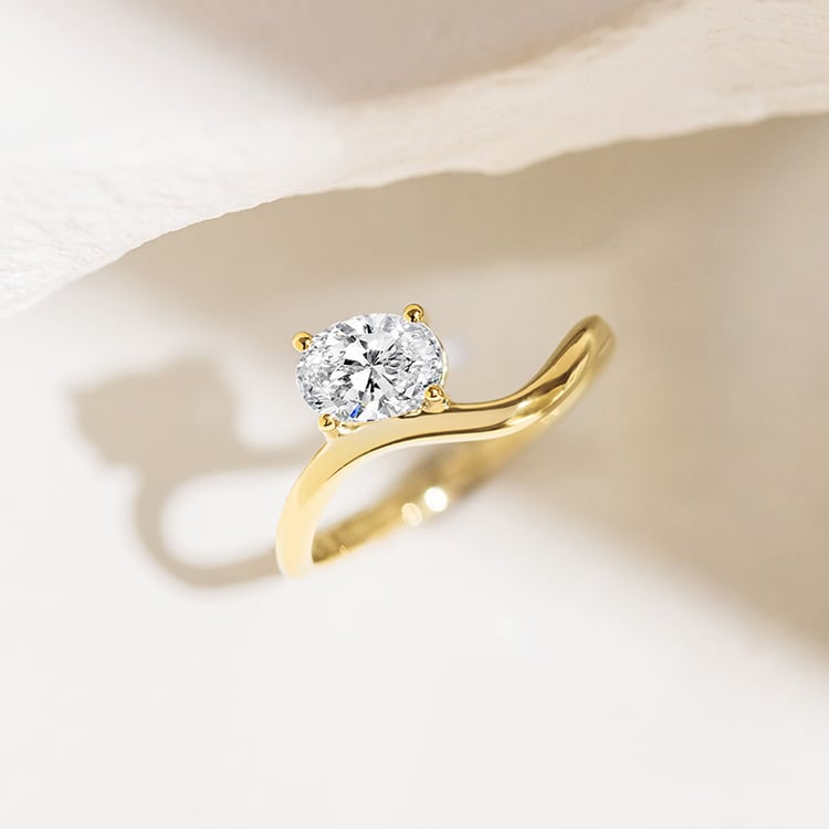 Originální zásnubní prsten 155404