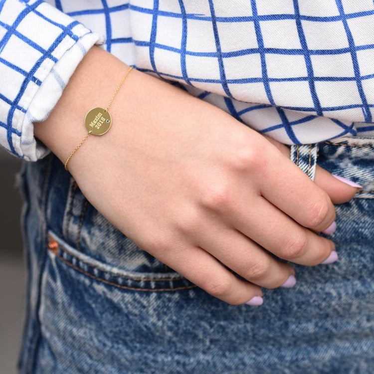 Náramek s diamantem 39644