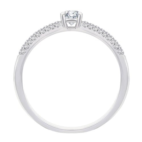 Zásnubní prsten s lab-grown diamanty Kristen