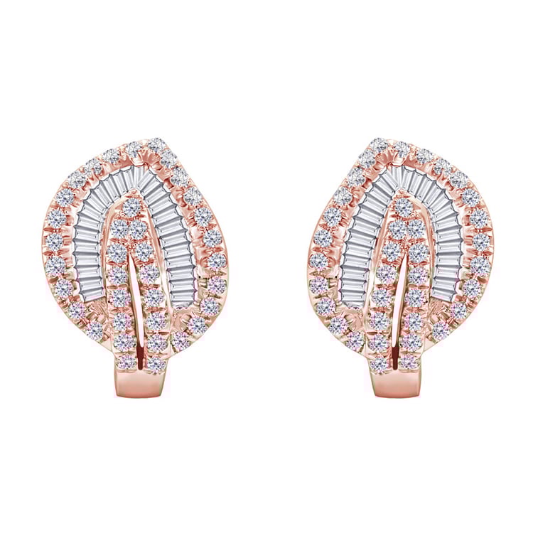 Diamantové náušnice 83814