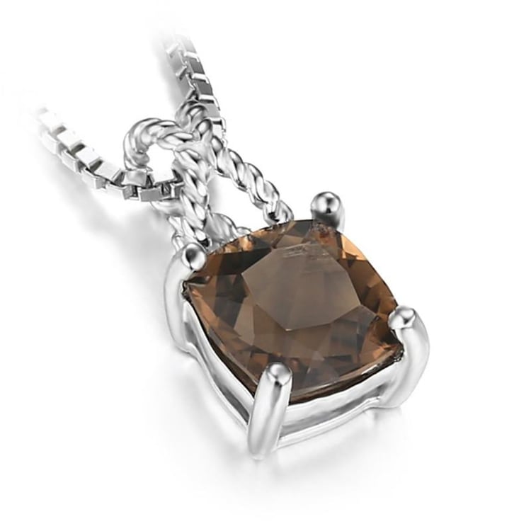 Náhrdelník s kouřovým quartzem 20626