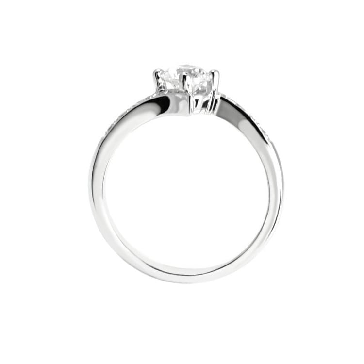 Diamantový prsten z 18k zlata Brylee 5204