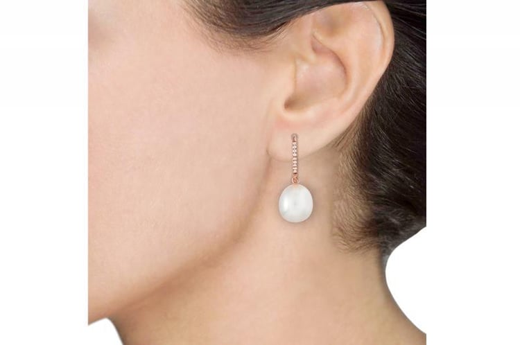 Perlové náušnice 2329