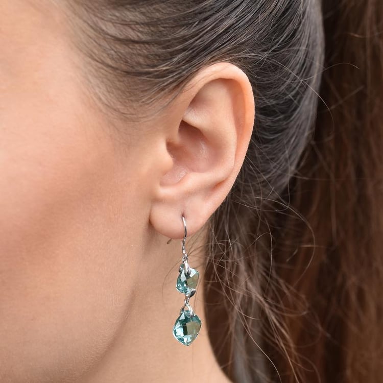 Visací zlaté náušnice 31784