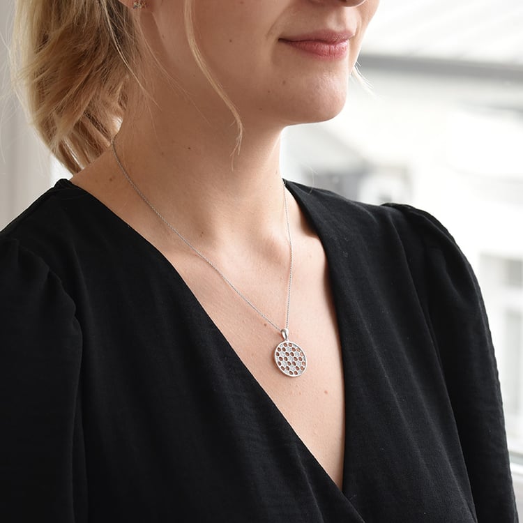 Zlatý diamantový přívěsek 70161