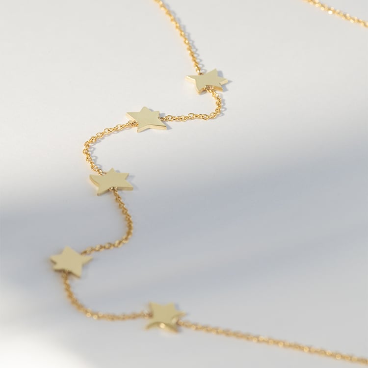 Stříbrná kolekce šperků s hvězdami Malý princ 120864