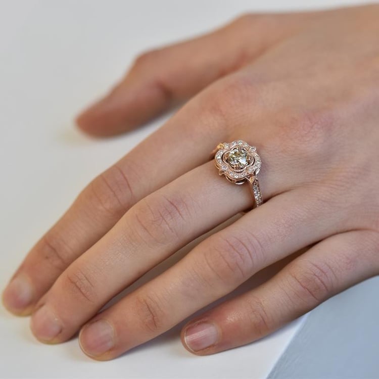 Diamantový prsten ze zlata 35767