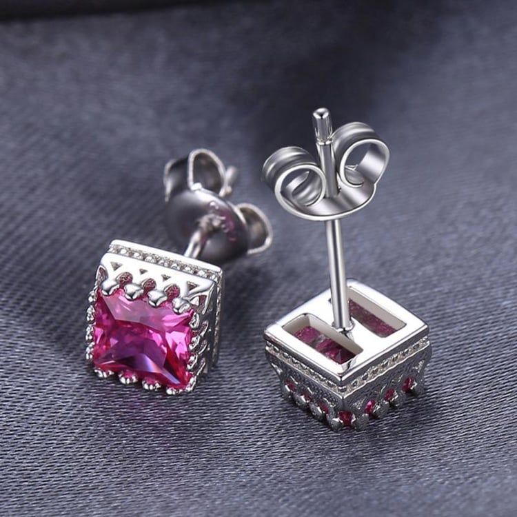 Náušnice se safíry 25647