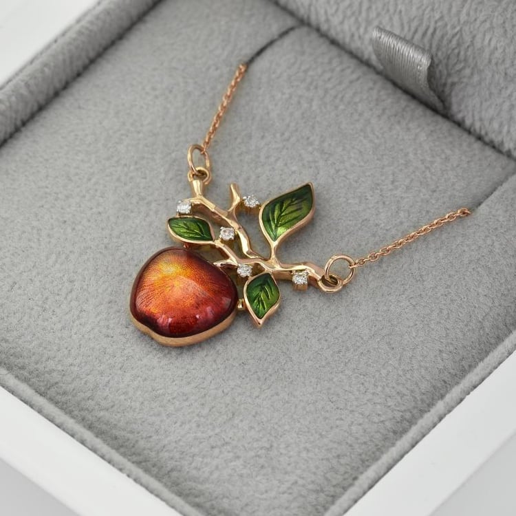 Náhrdelník jablko 43392