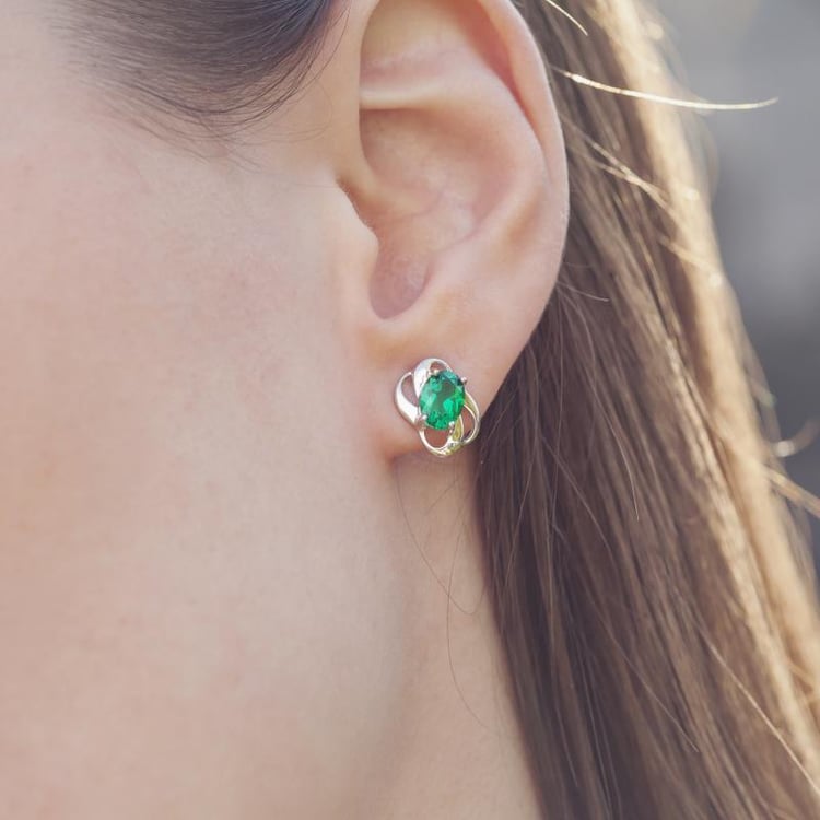 Smaragdové náušnice Alamgir 13921