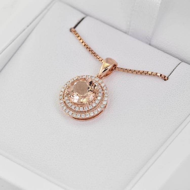 Náhrdelník z růžového zlata Maniana 10333