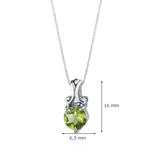 olivínový přívěsek 6218