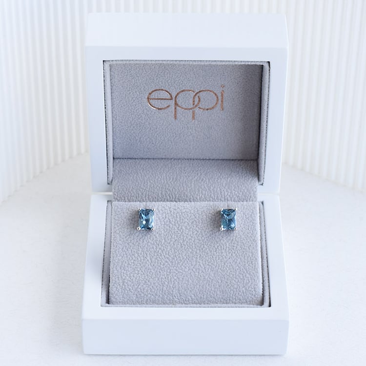 Topazové náušnice 96444