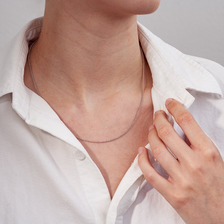 Ankr řetízek 45 cm z 14k zlata se šířkou 1.6 mm 131235