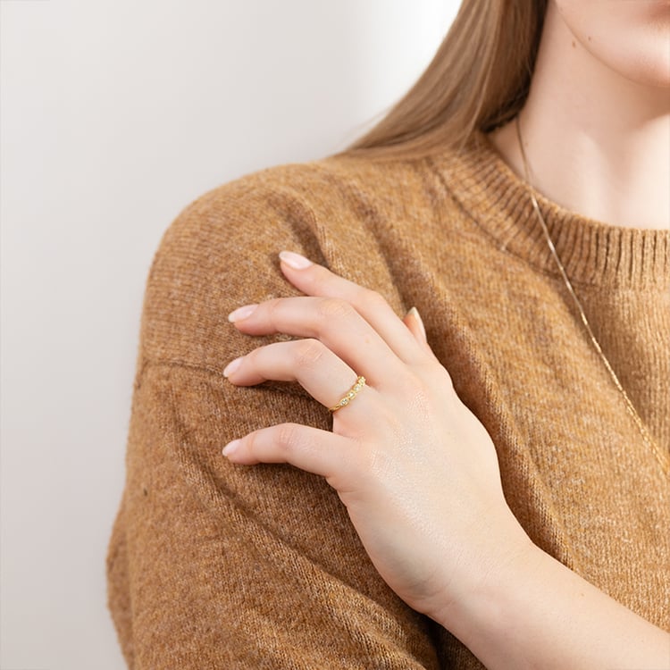 Eternity prsten s moissanity Hadya 151152