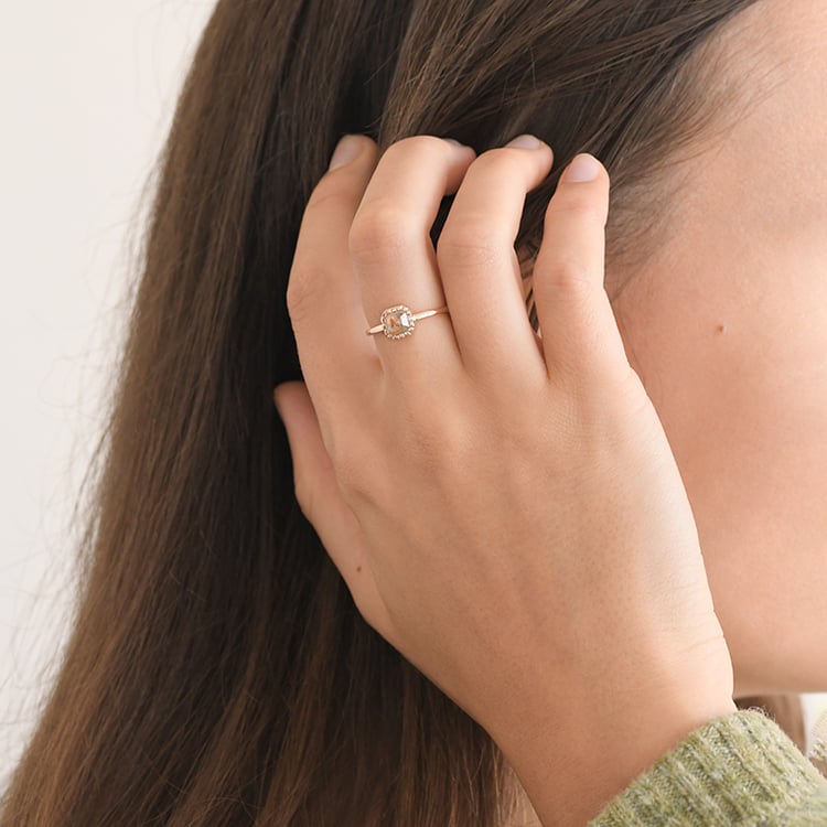 Prsten se salt and pepper diamantem Tazia 111467