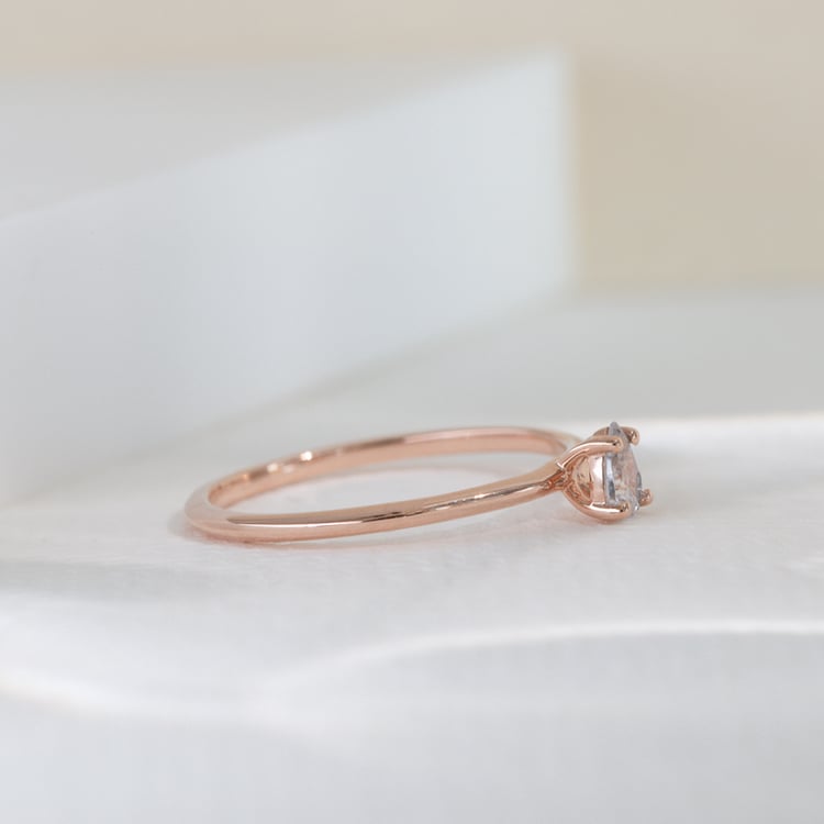 Zásnubní prsten s pear lab-grown diamantem North 121431