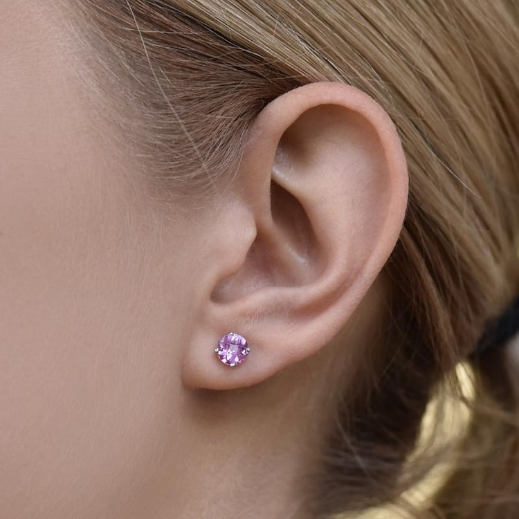 Náušnice se safíry 12020