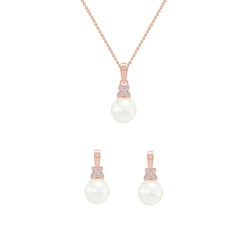 Zlatá perlová kolekce šperků Mauricia