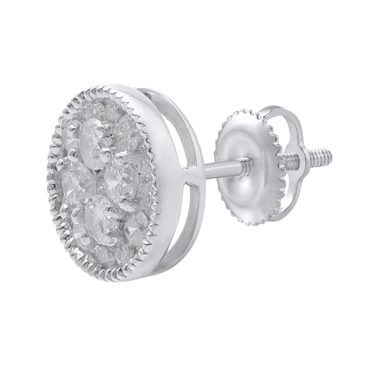 Diamantové náušnice 19182