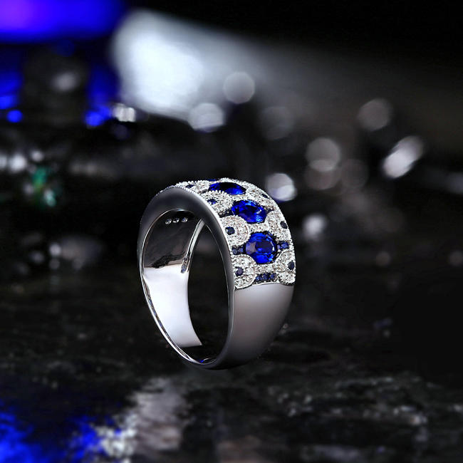 Safírový prsten 16829