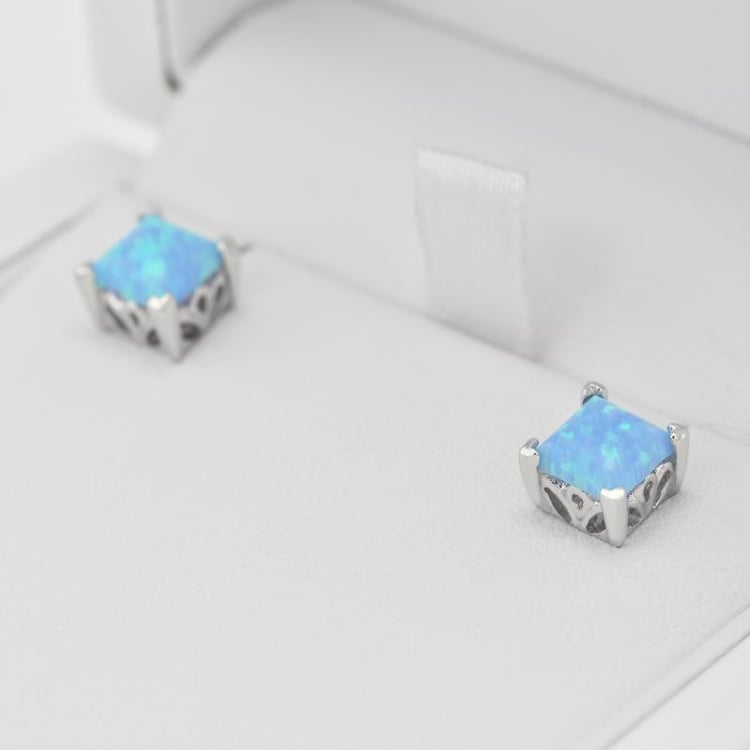 Náušnice s opály 21181