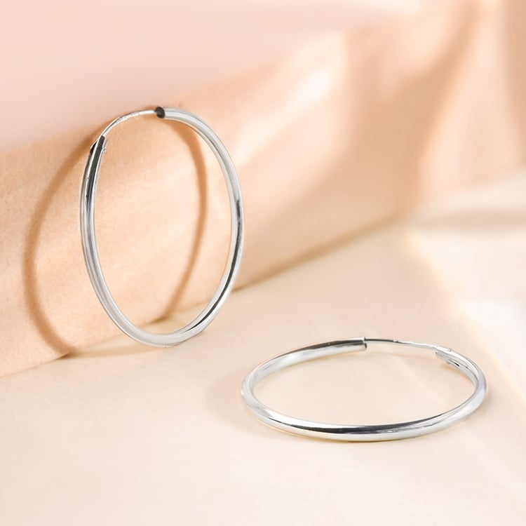 Zlaté kruhové náušnice Banks 153169