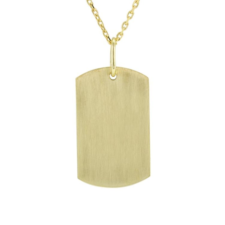 Zlatý přívěsek s vlastním gravírem 20912