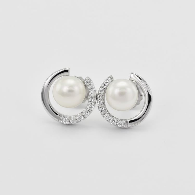 Náušnice s perlami 27474