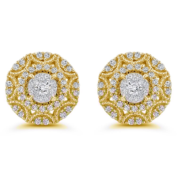 Přepychové diamantové náušnice 51865