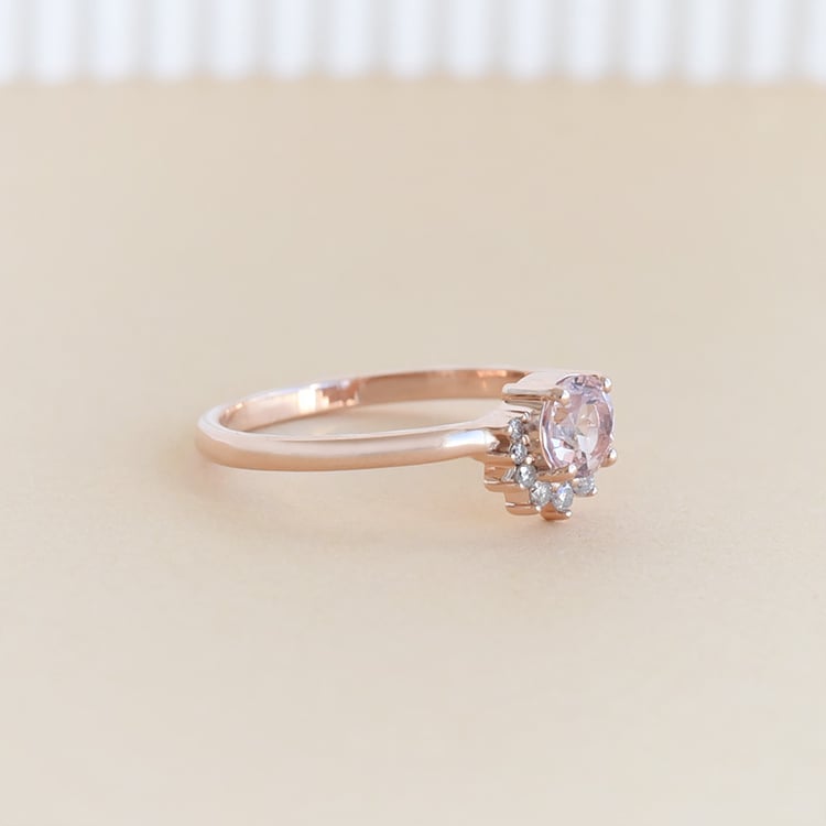 Prsten s morganitem 95744