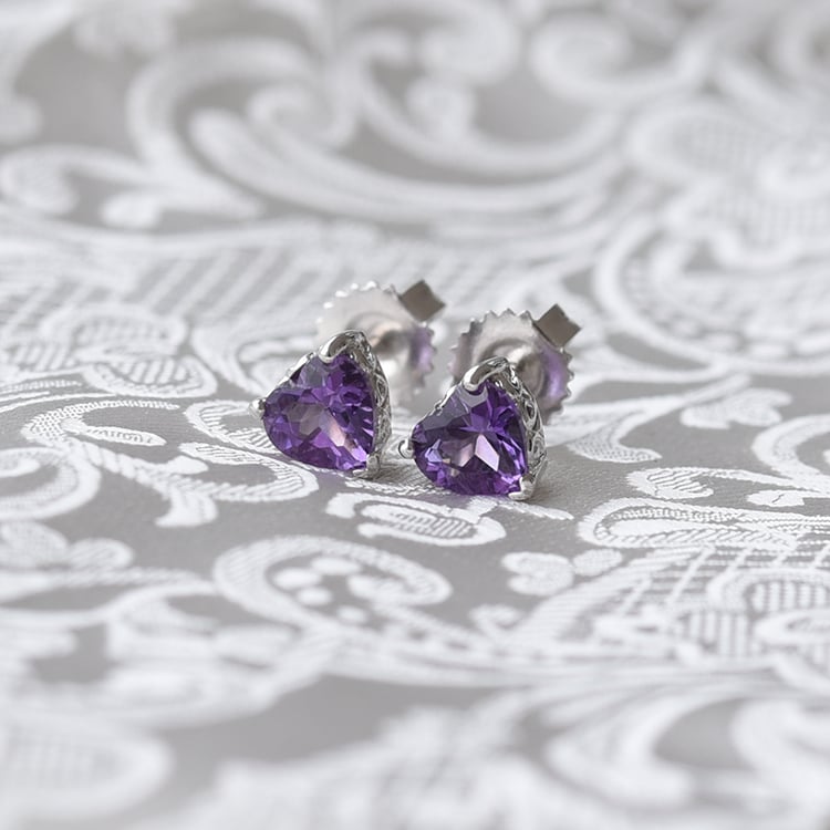 Stříbrné náušnice 64577