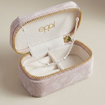 Stříbrný perlový náhrdelník Ilmar