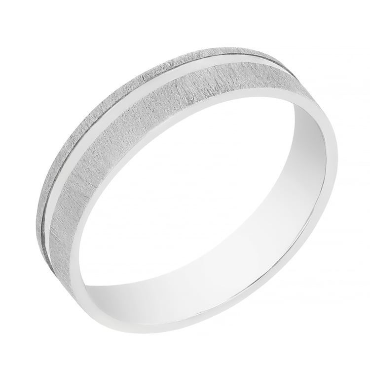 Zlaté snubní prsteny s diamantem Miah 105539