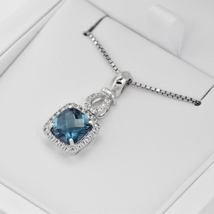 Zlatý topazový náhrdelník 26472